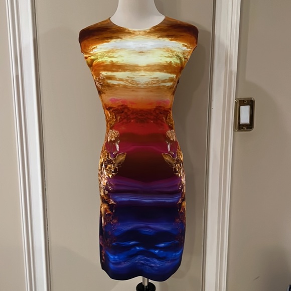 McQ Alexander McQueen Body Con Dress XS - Picture 8 of 10